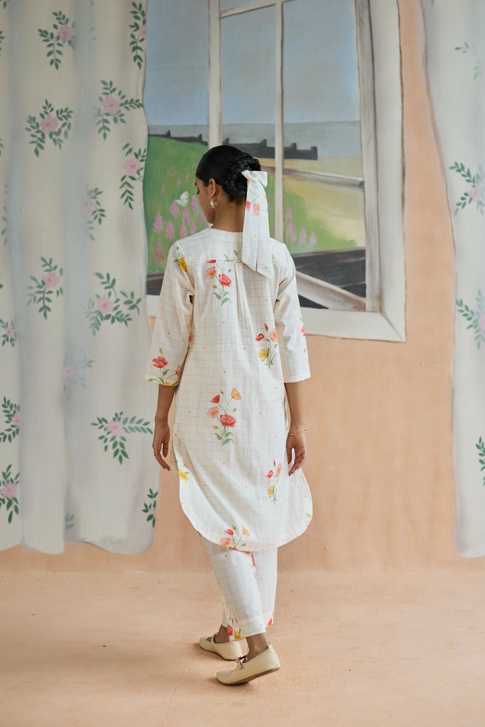 Poppy Long Kurta Set