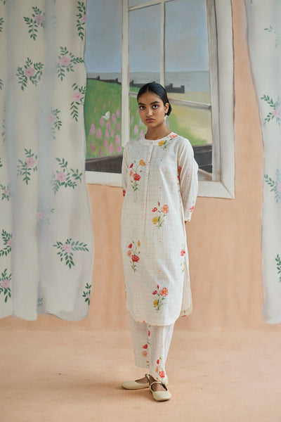 Poppy Long Kurta Set