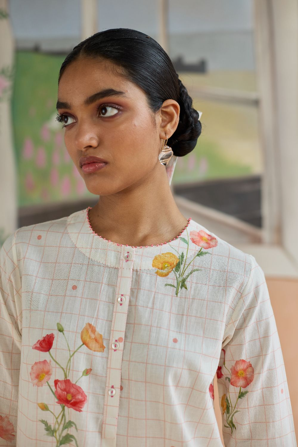 Poppy Long Kurta Set