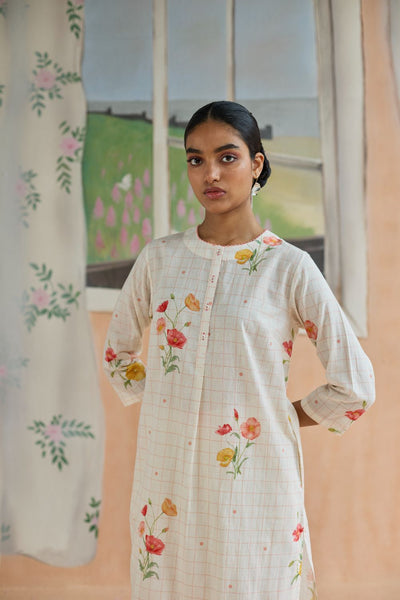 Poppy Long Kurta Set