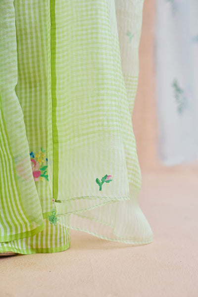 Flower Song Jamdani Sari