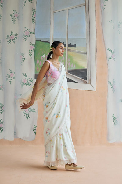 Florist Mulberrry Silk Sari