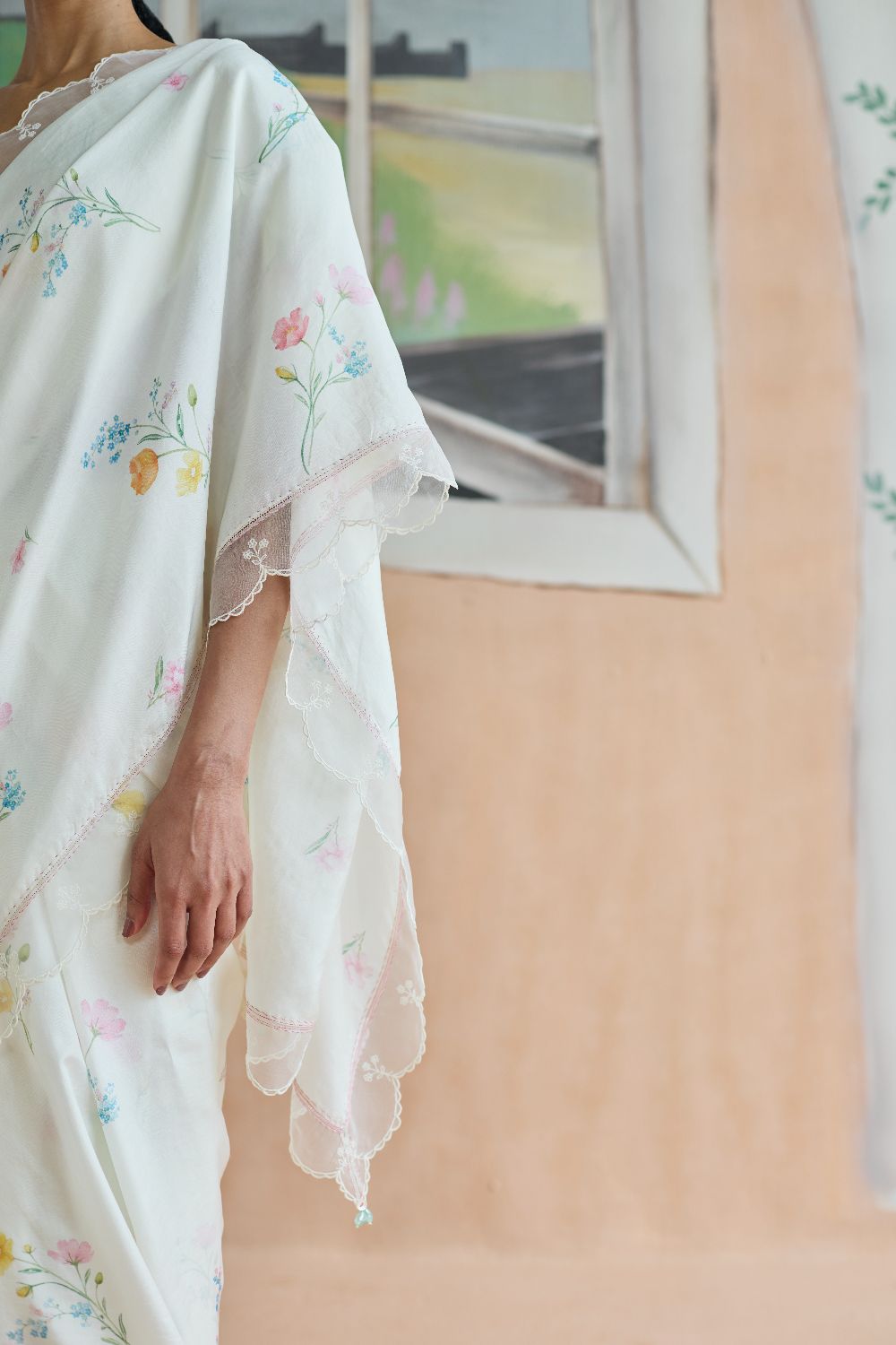 Florist Mulberrry Silk Sari