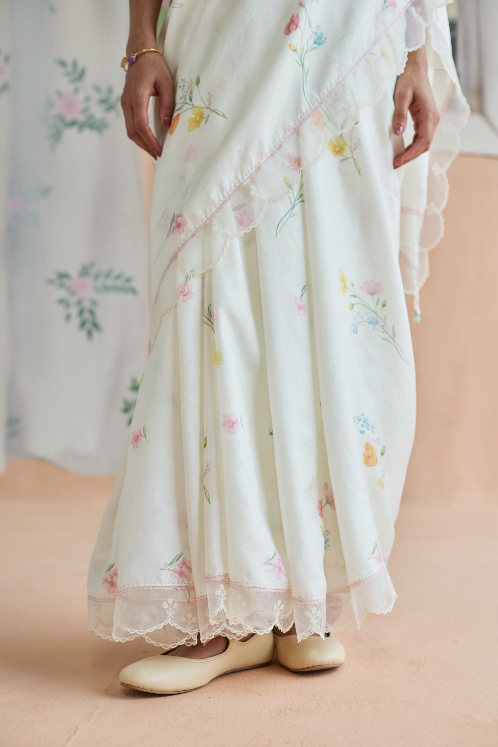 Florist Mulberrry Silk Sari