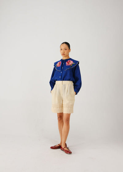 Julia set-Blue rose emb.