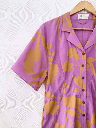 Lilac Floral Jumpsuit