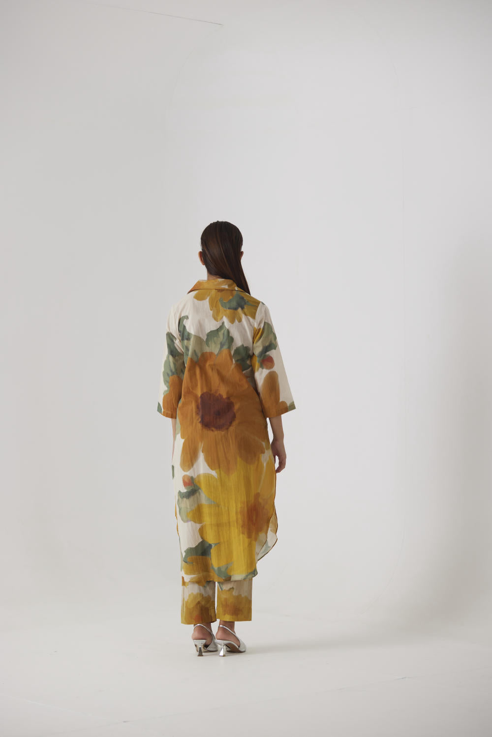 MIMOSA LONG COTTON KURTA SET