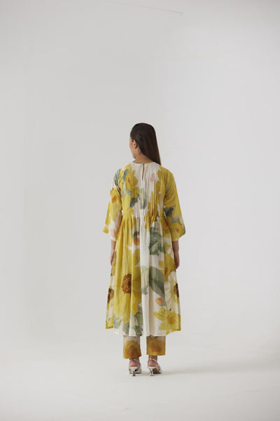 MIMOSA PINTUCKS KURTA SET