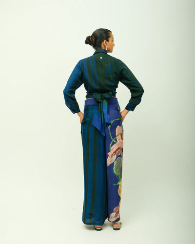 Midnight Psy kurta cord set