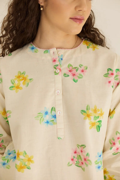Periwinkle Short Kurta Set