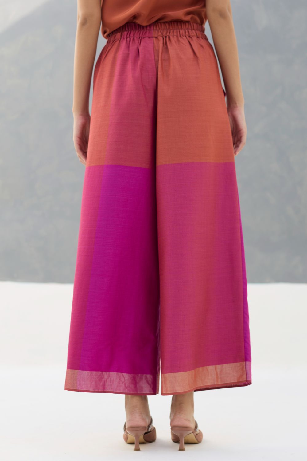 Eva Eri Silk Culottes - Rose