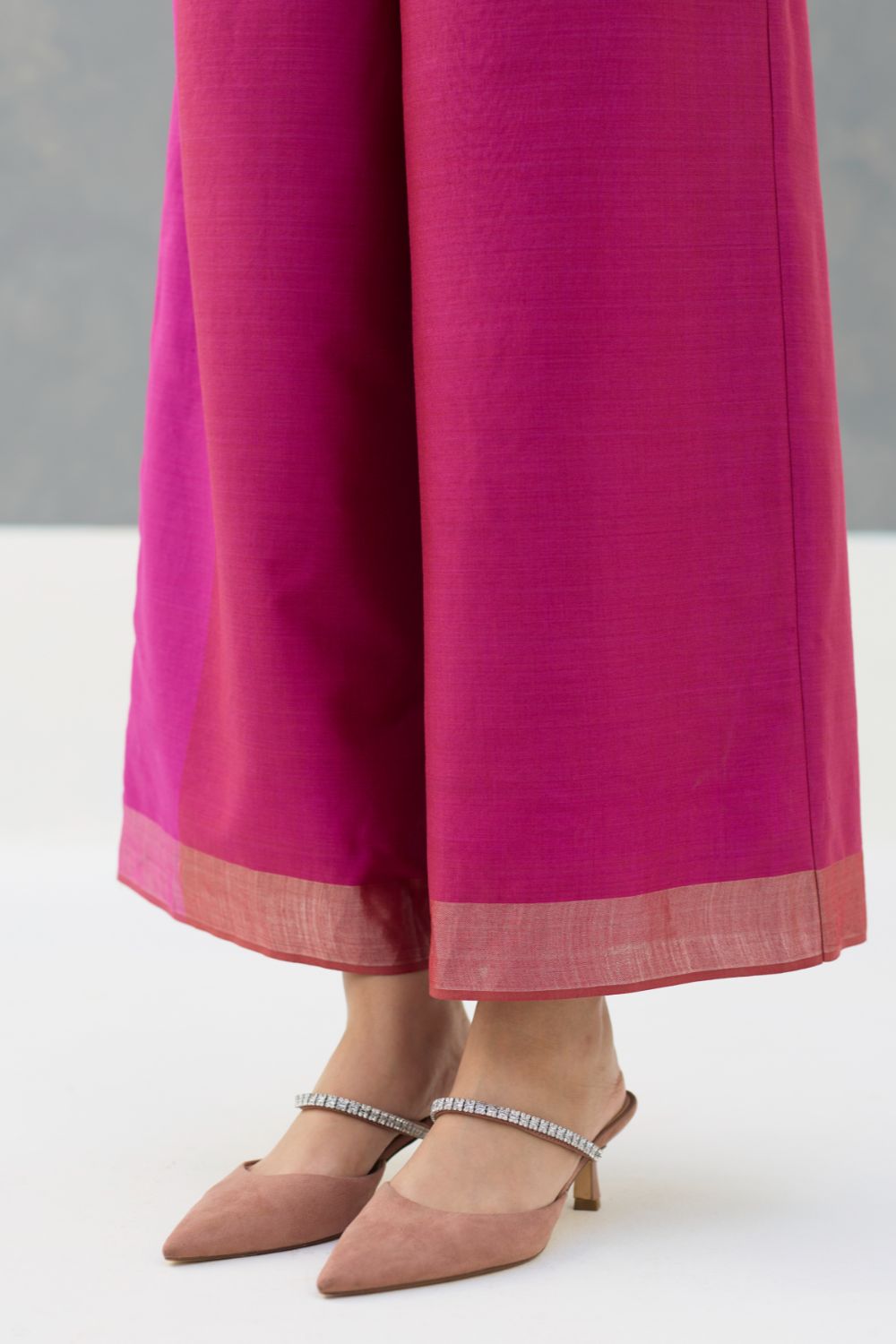 Eva Eri Silk Culottes - Rose