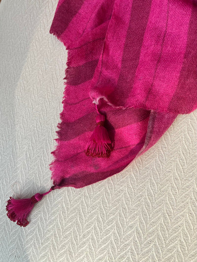 Bush Pink Cashmere Shawl