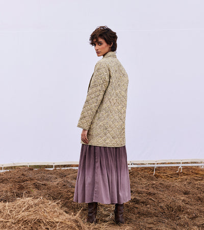 Stone floral jacket
