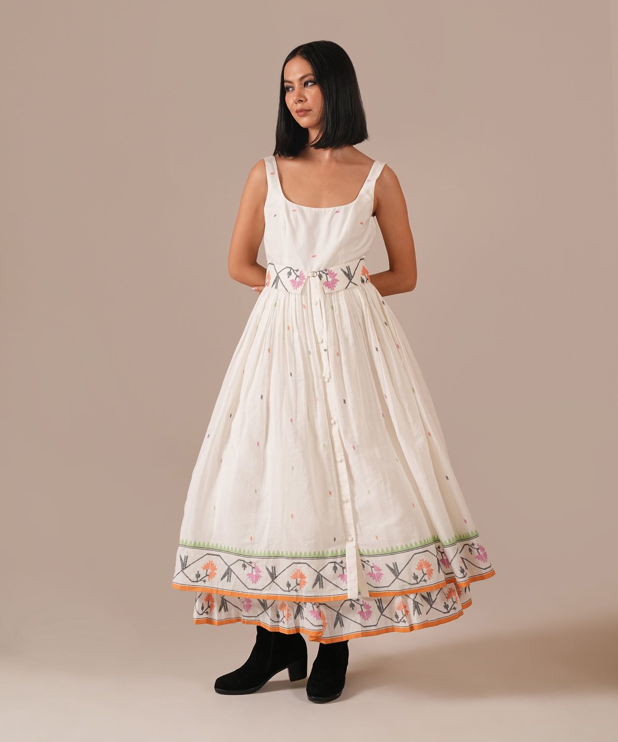 WHISPERING LOTUS DRESS