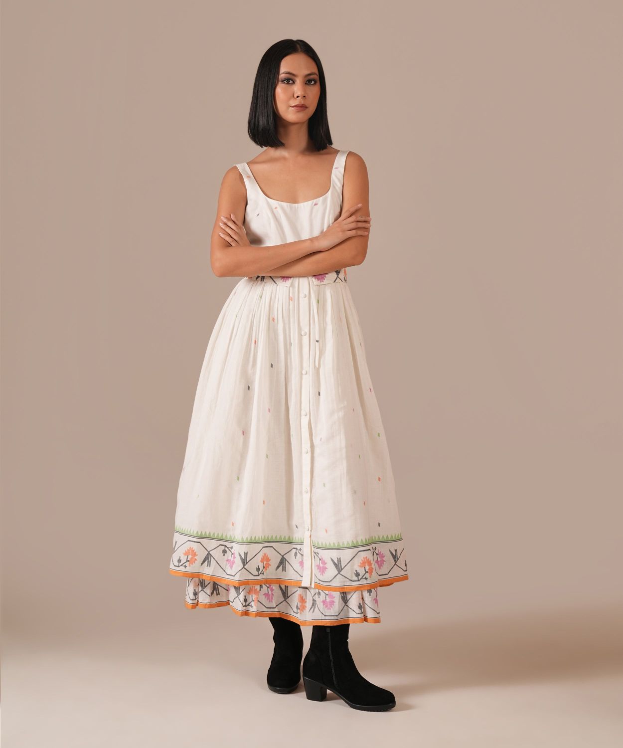 WHISPERING LOTUS DRESS