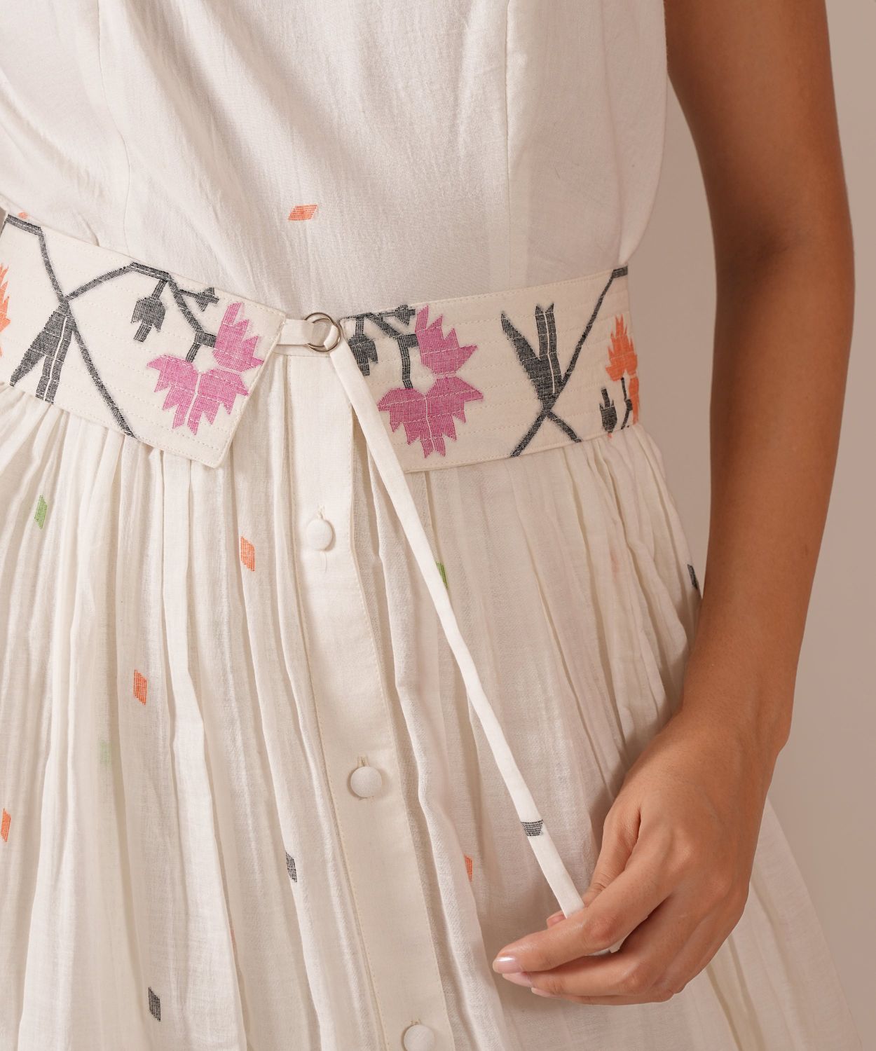 WHISPERING LOTUS DRESS