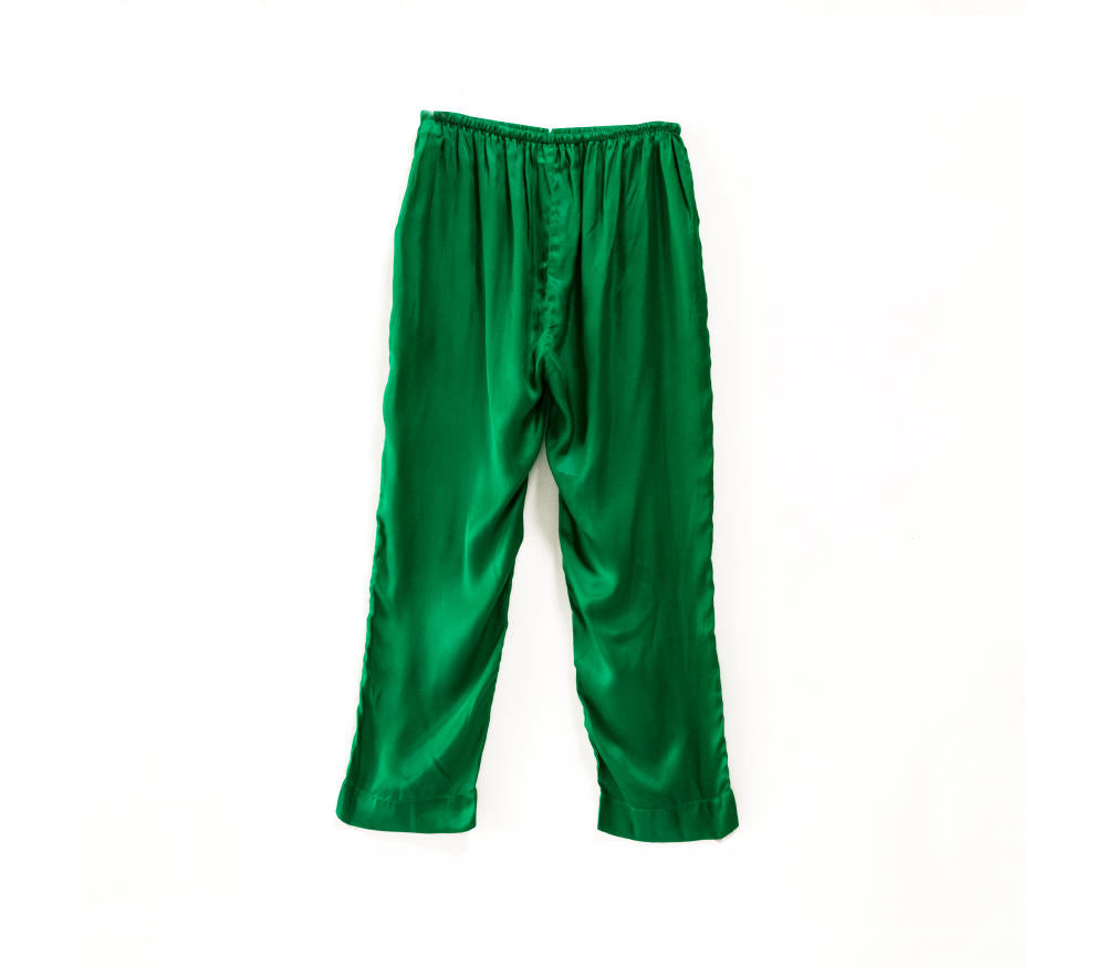 EMERALD SHIRT & PAJAMA SET