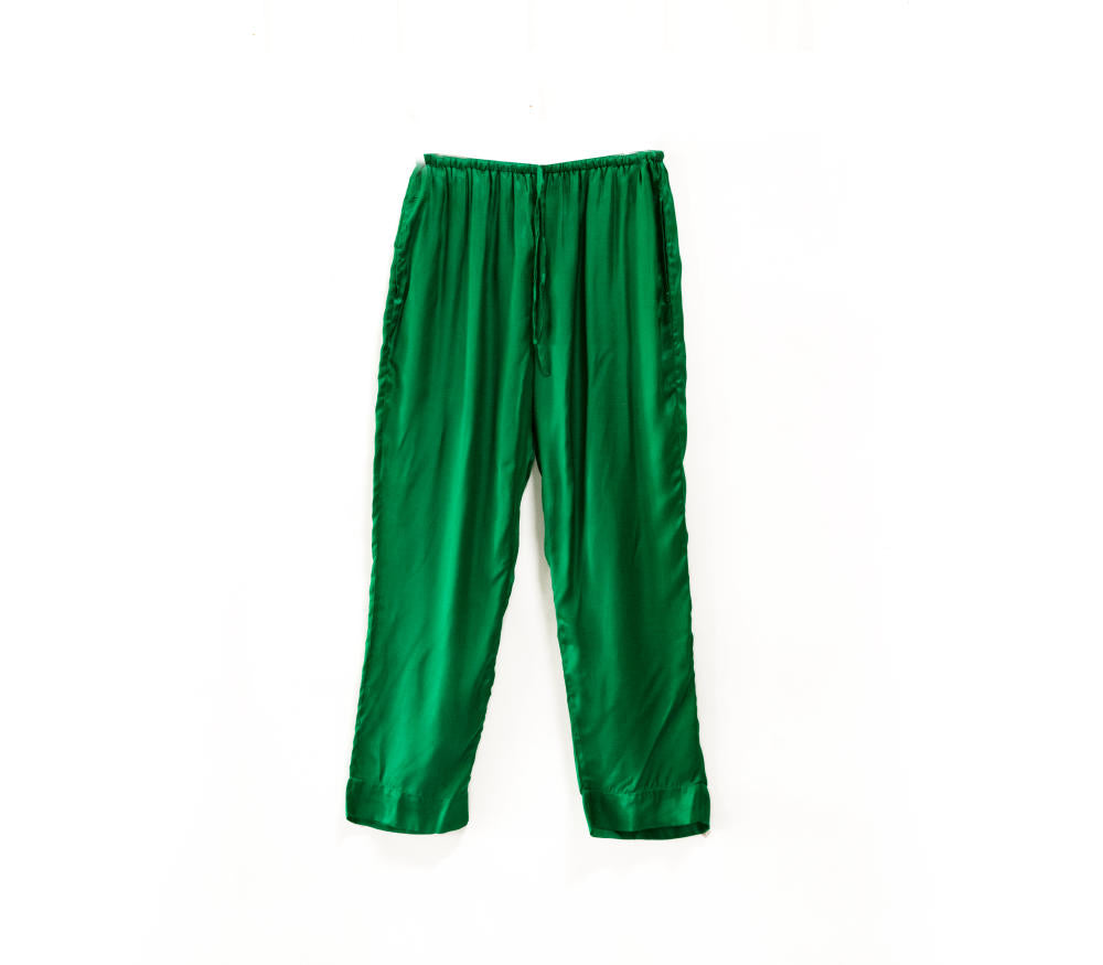 EMERALD SHIRT & PAJAMA SET