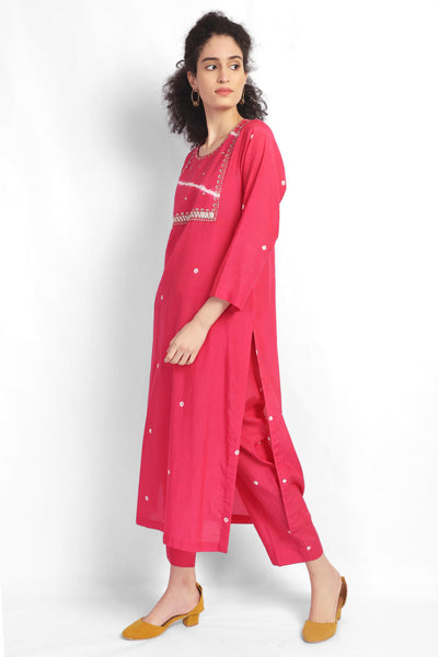 Leheriya and bandhani co-ord