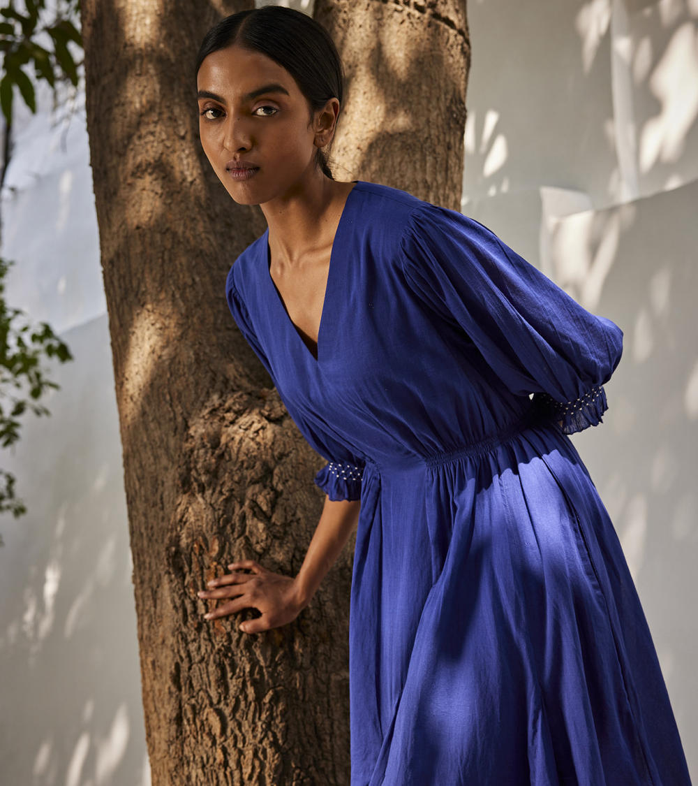Bustling wind dress