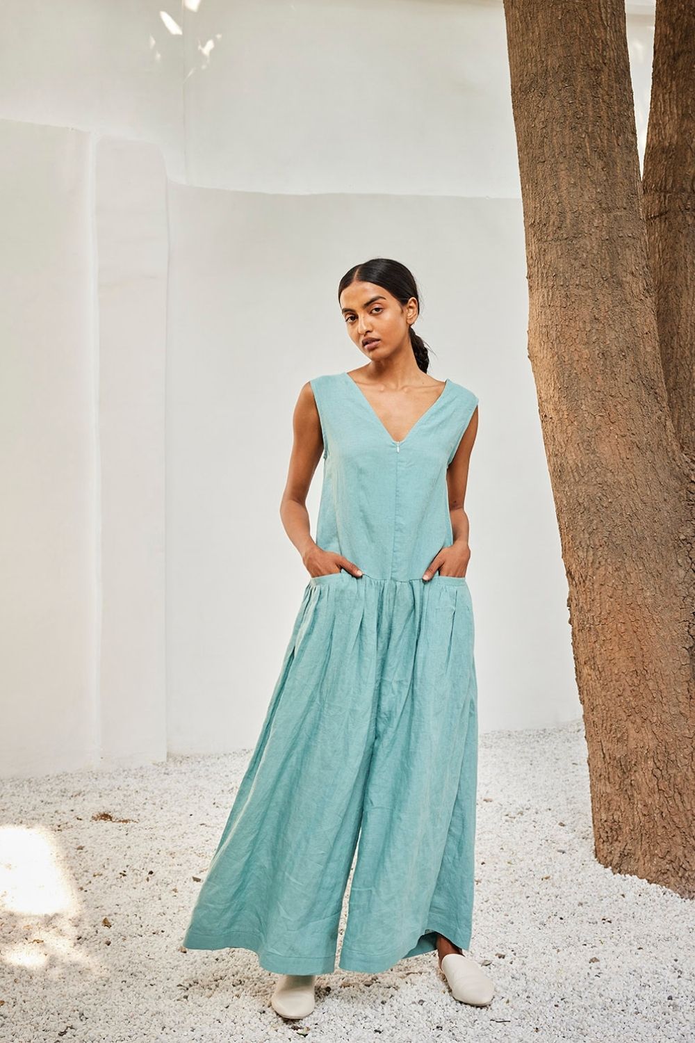Morning sky jumpsuit