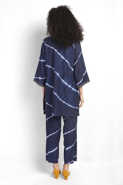 Short Leheriya Kurta Co-ord