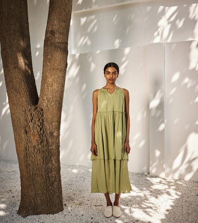 Blooming midi dress