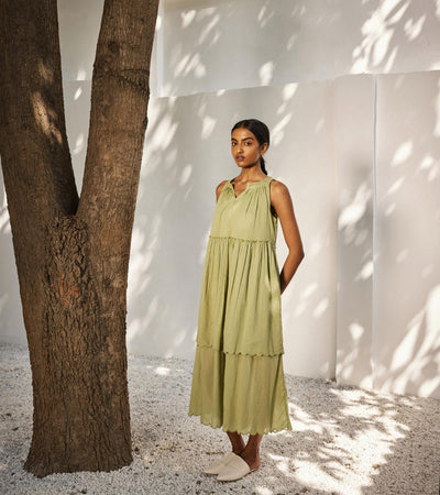 Blooming midi dress