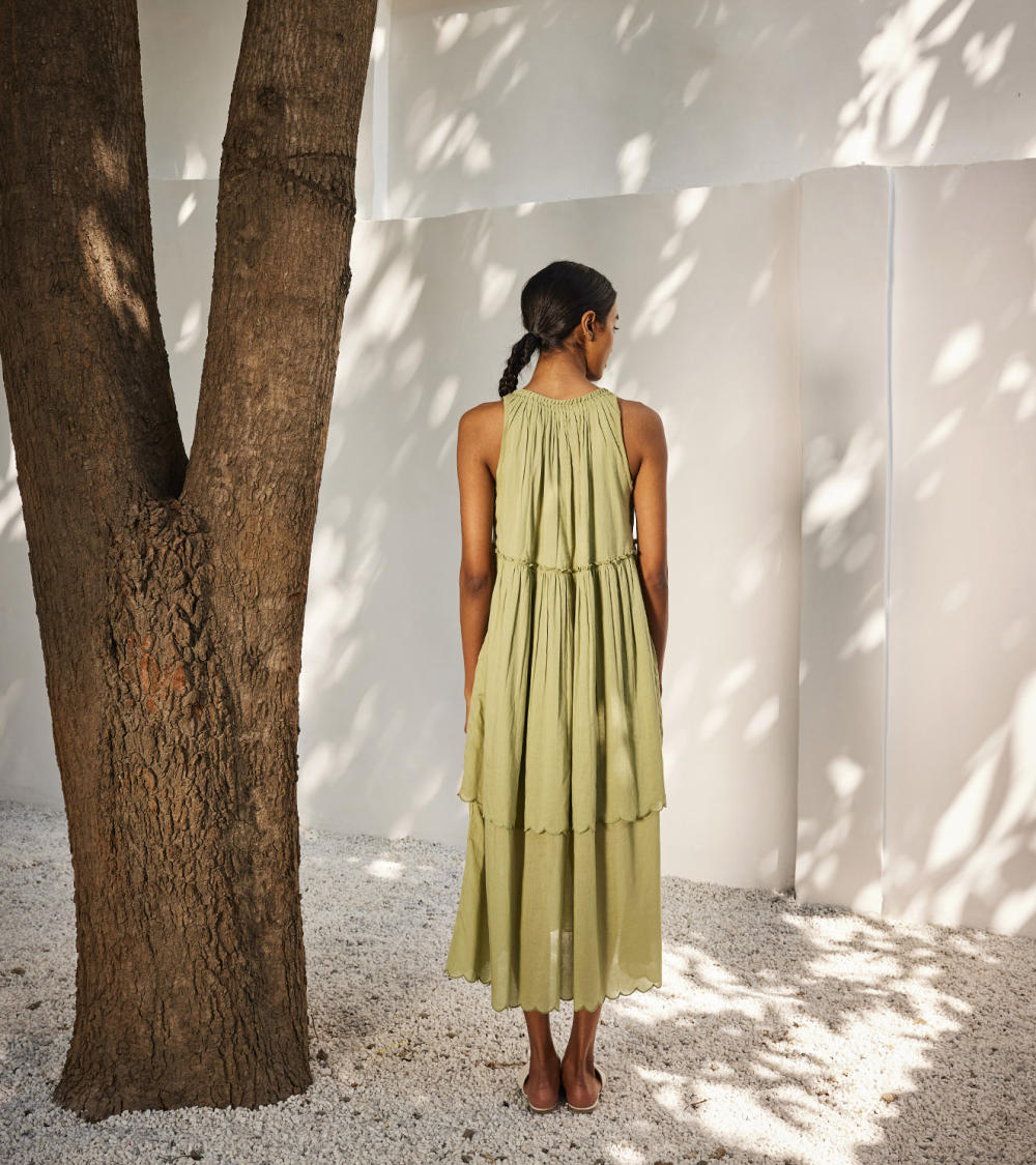 Blooming midi dress