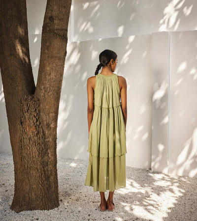 Blooming midi dress