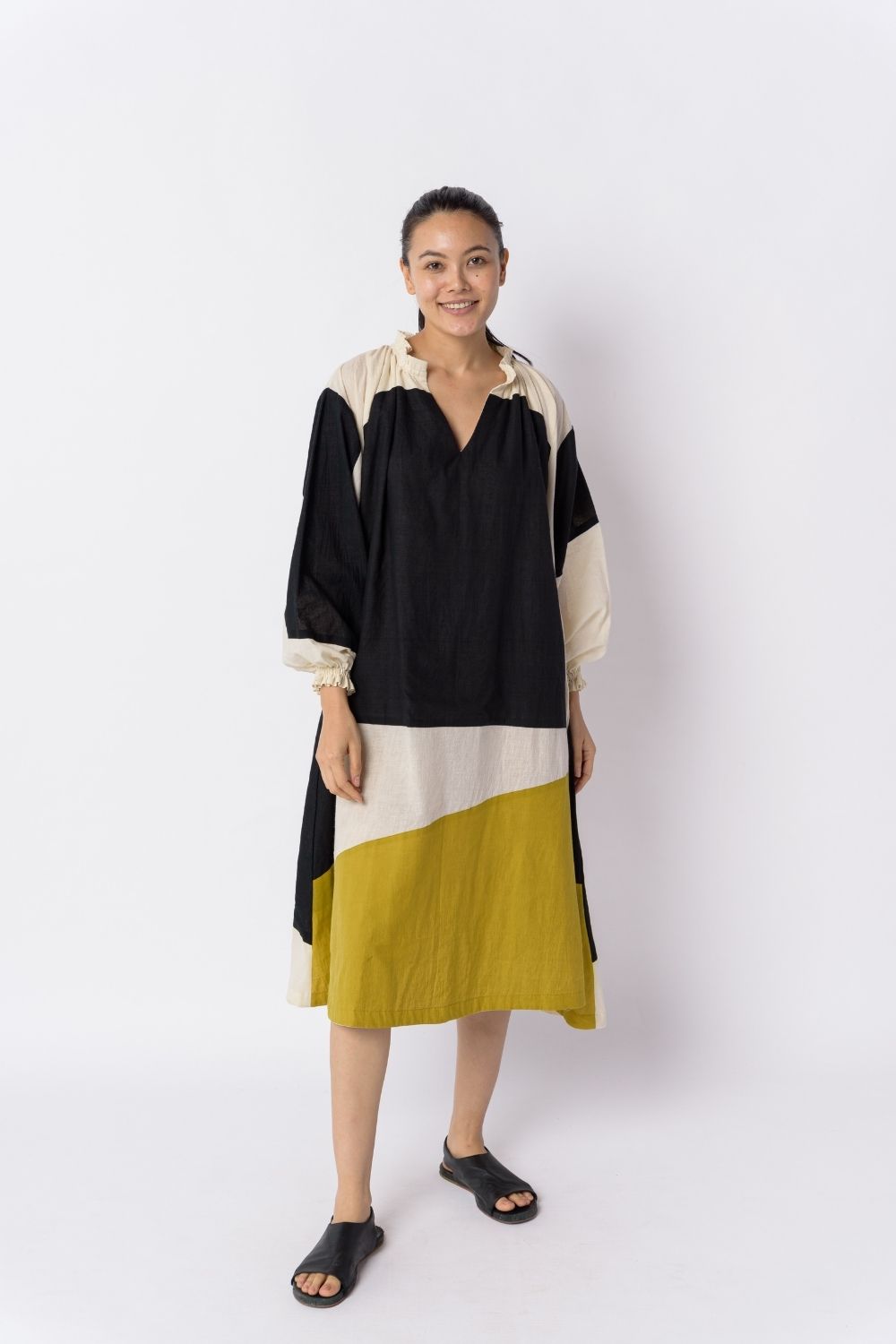 Pride of Crow midi dress - MultiColor