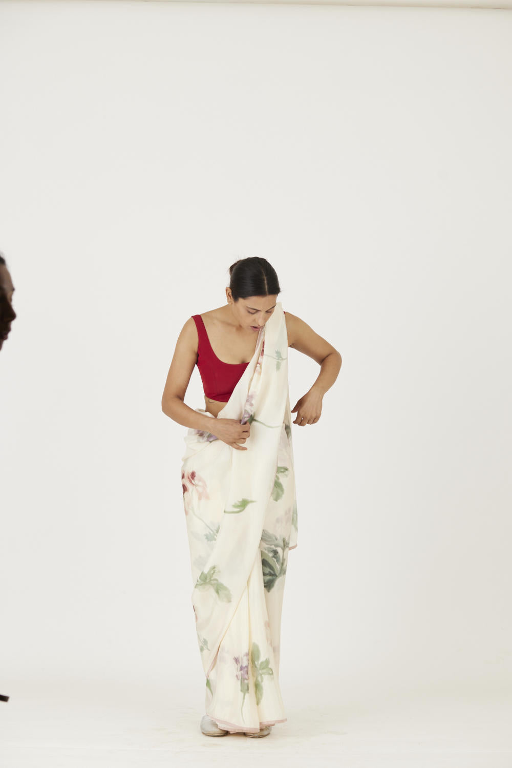 JULIET WHITE SAREE