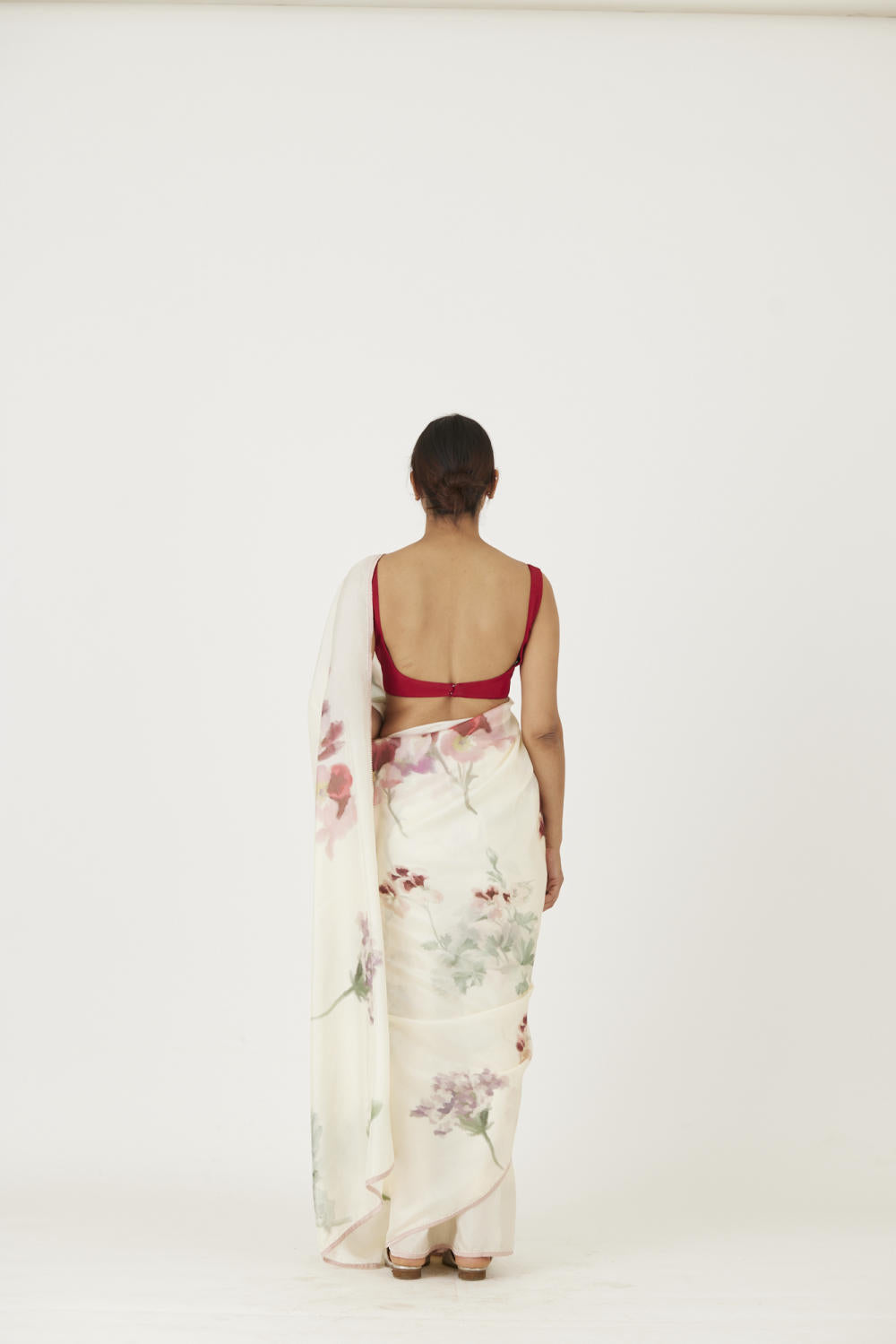 JULIET WHITE SAREE