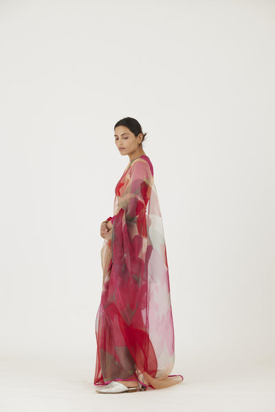 LEI LANI RED SAREE
