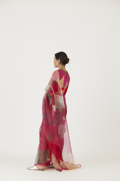 LEI LANI RED SAREE