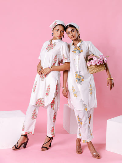 Pink Dahlia Co-Ord Set