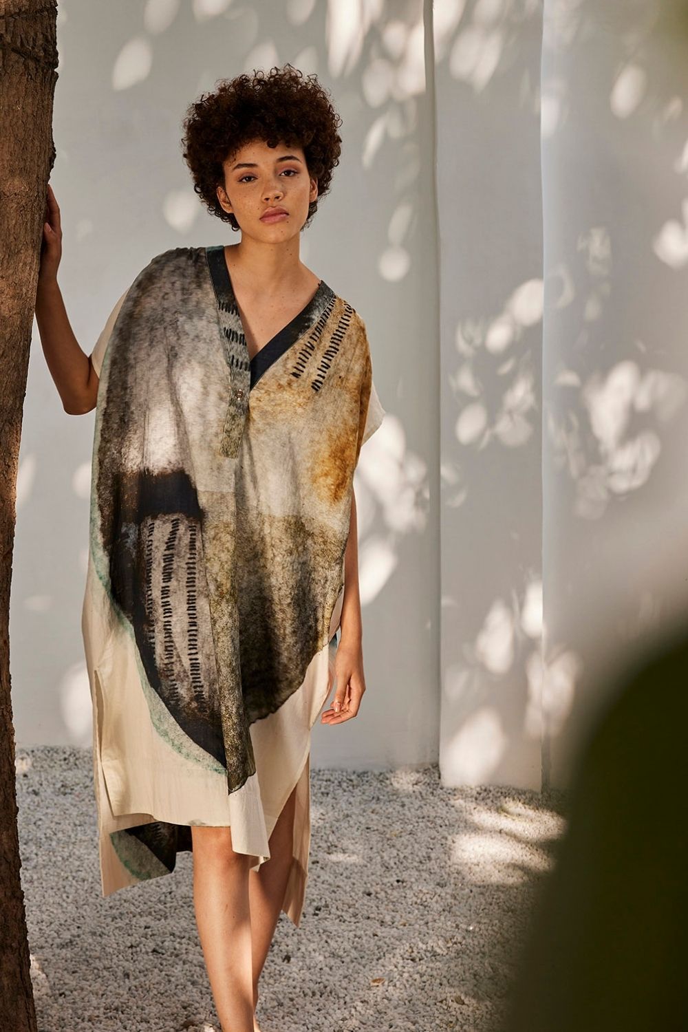 Celestial tales kaftan dress