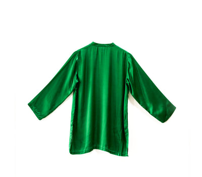 EMERALD SHIRT & PAJAMA SET