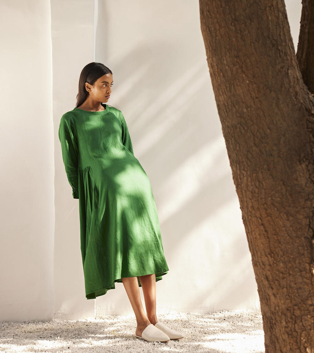 Late spring midi dress