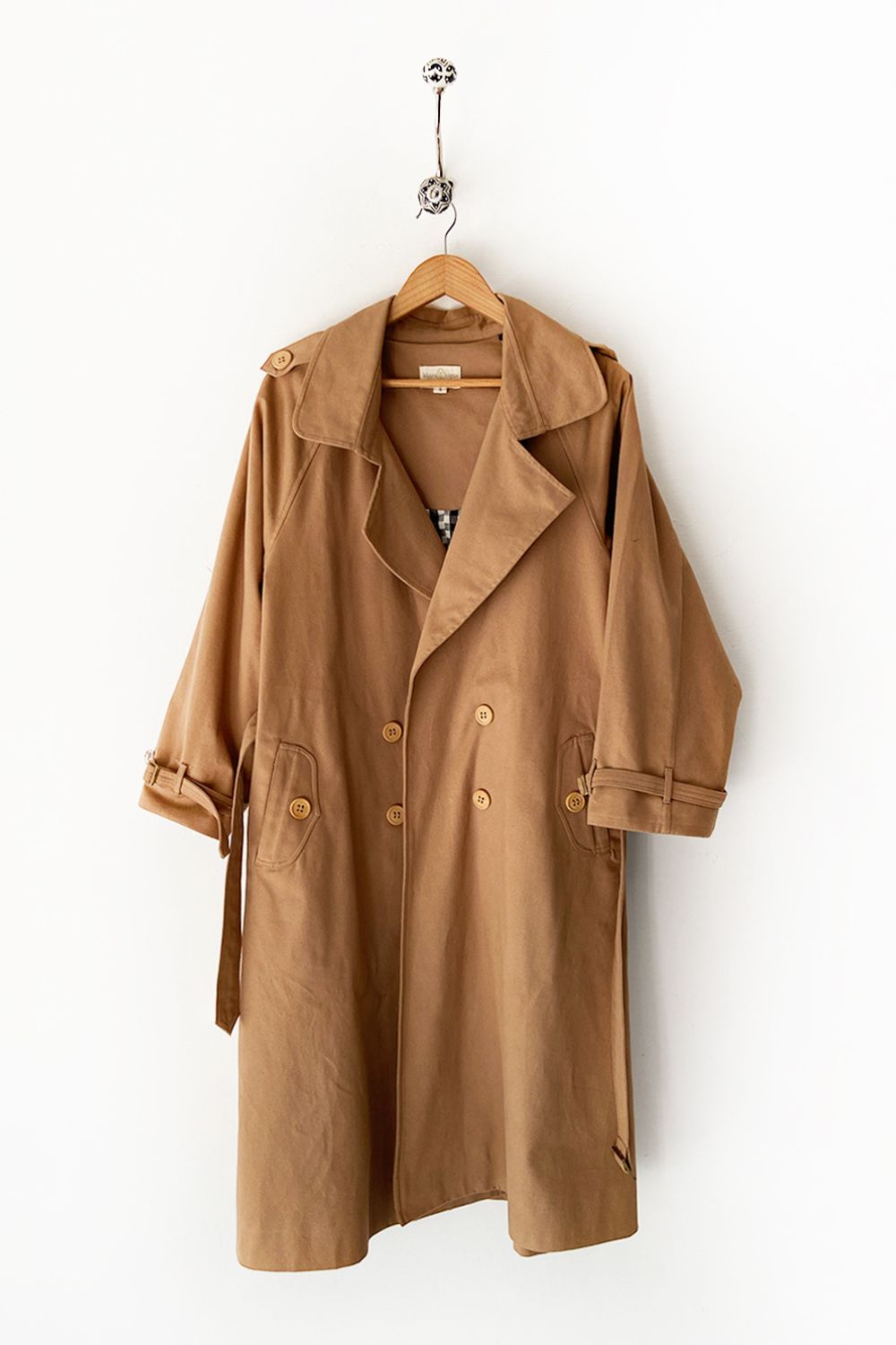 Latte Trench Coat