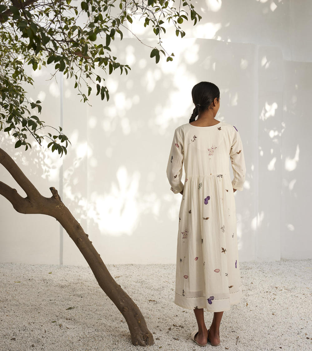 Botanical dress