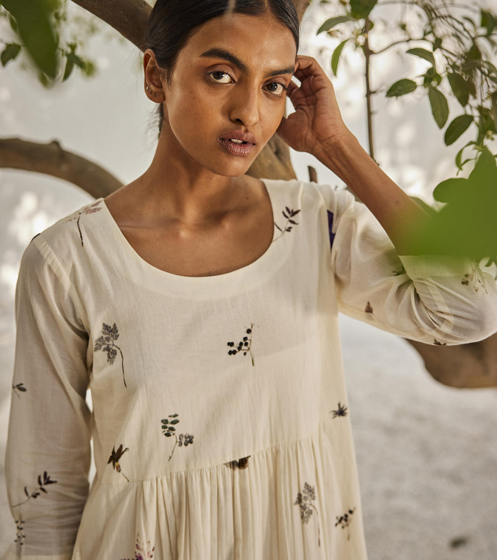Botanical dress