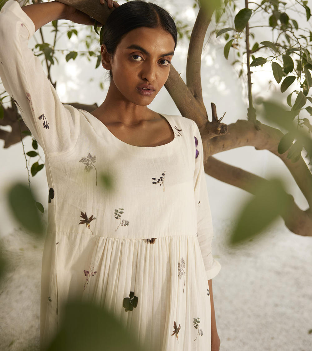 Botanical dress