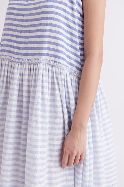 Handloom High Twist Cotton in Stripes