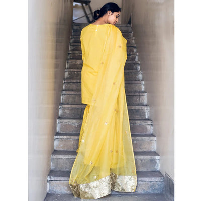 AMEERA (Sharara-Yellow) (set of 3)