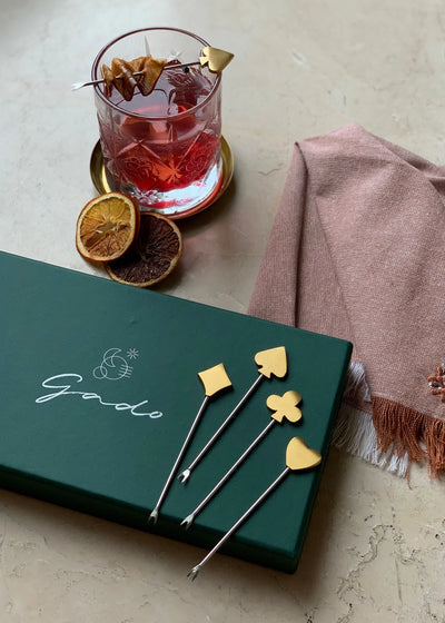 King little cocktail picks- Set of 8