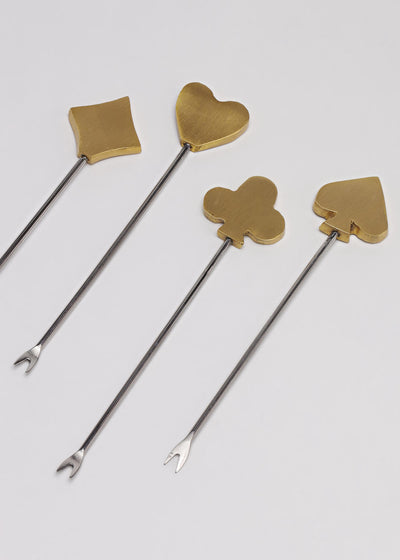 King little cocktail picks- Set of 8