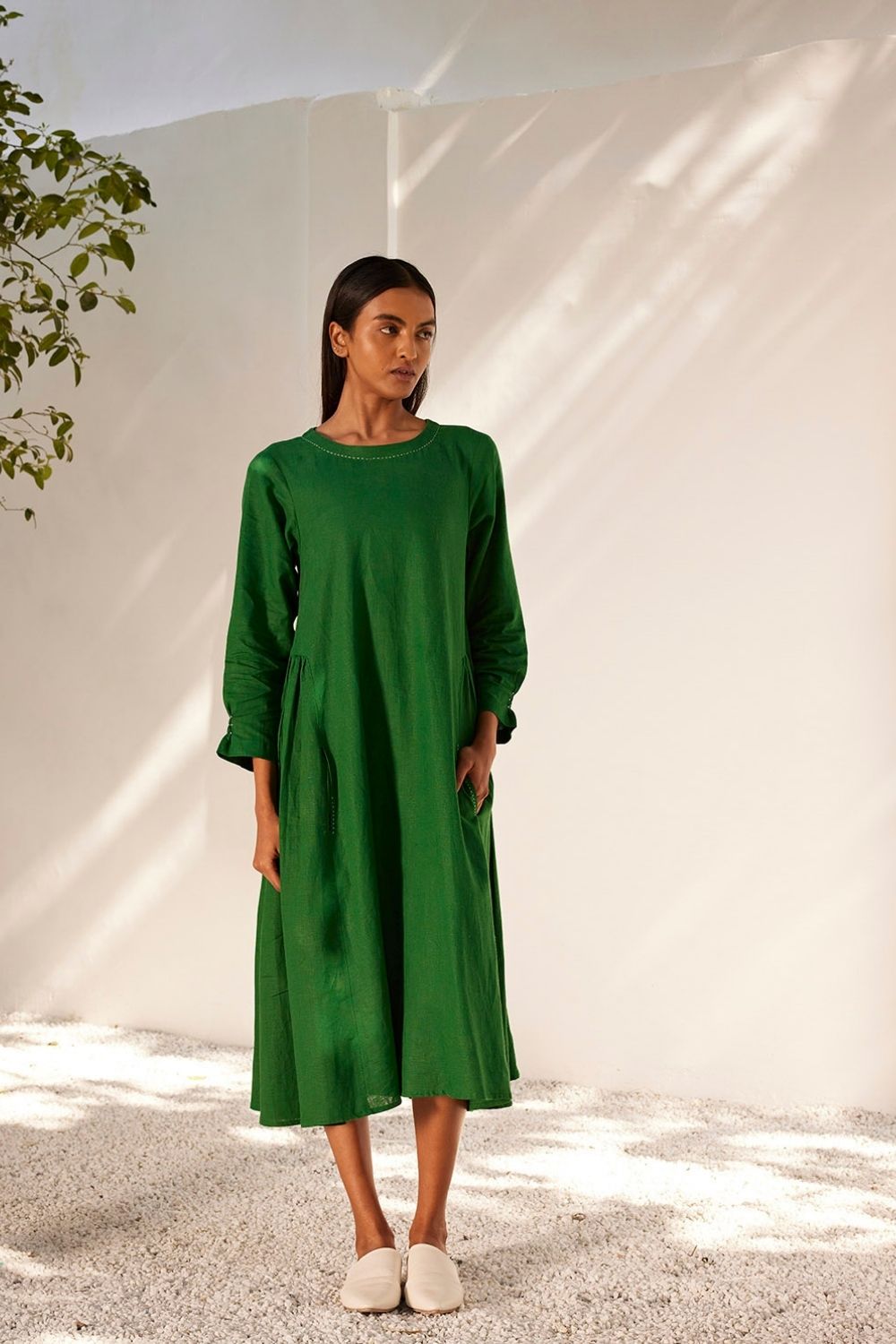Late spring midi dress
