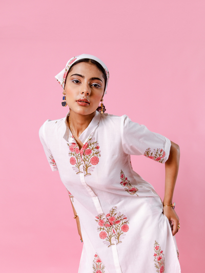Pink Dahlia Co-Ord Set